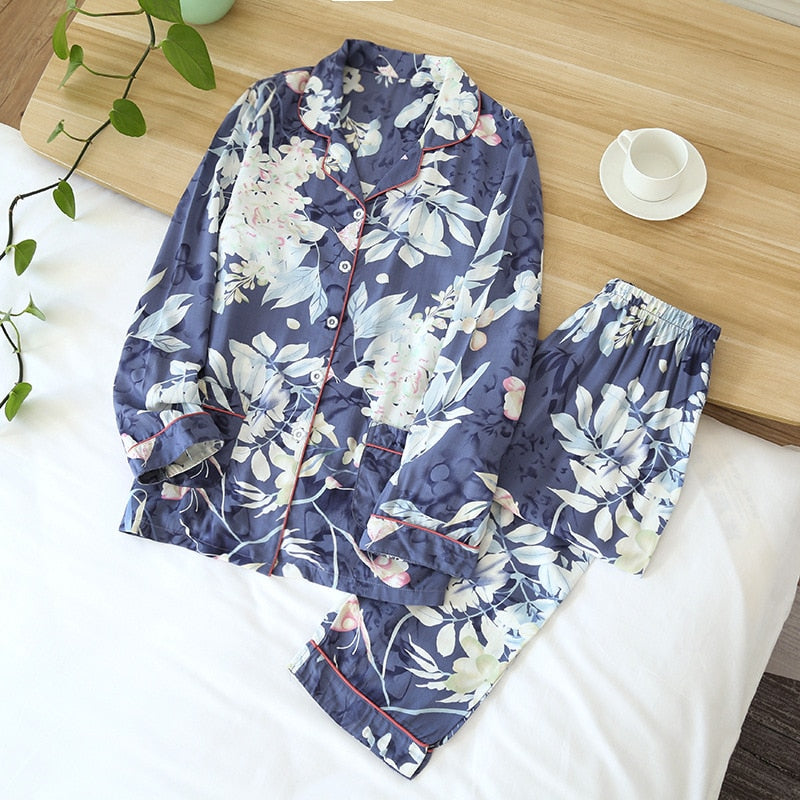 Spring & Summer Floral Pyjama Suit for Women