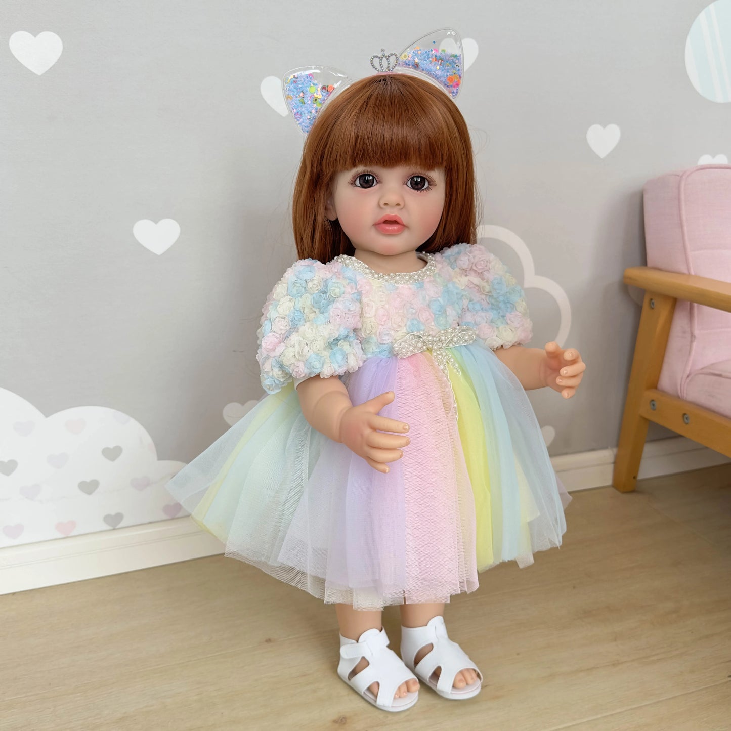 Reborn Toddler Girl Doll