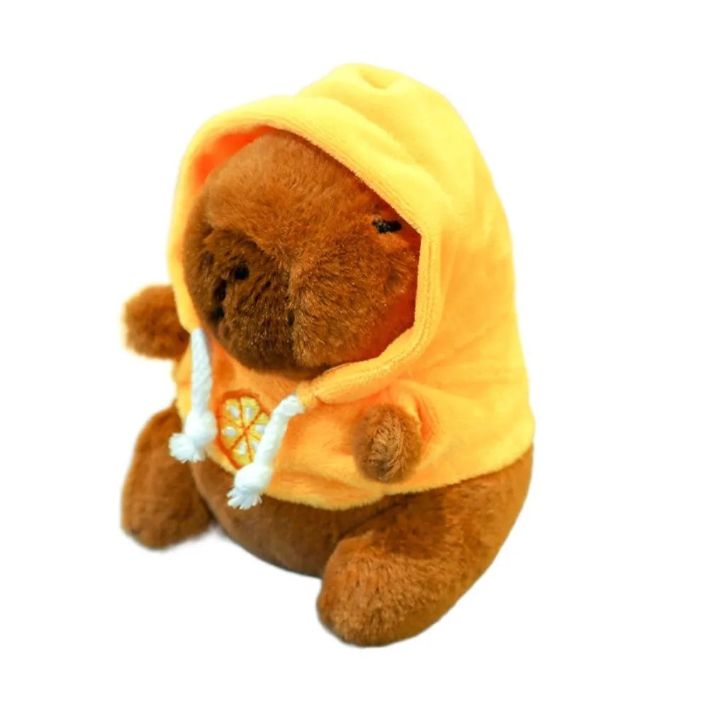 Capybara Plush Toy with Hoodie