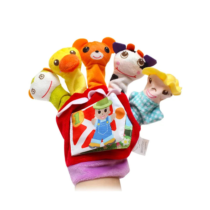 Finger Puppets Cloth Book