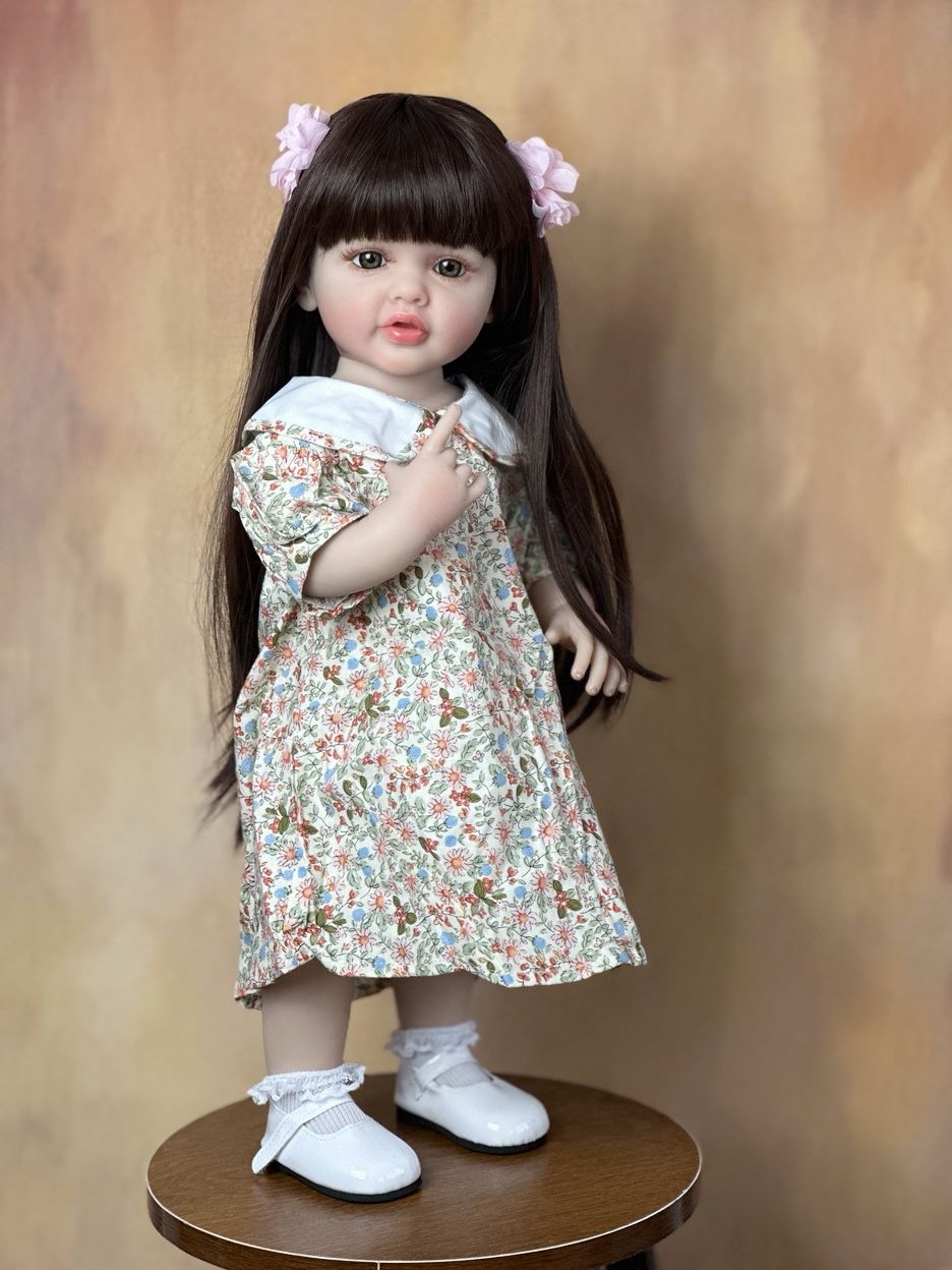 Reborn Baby Doll Full Body Soft Silicone