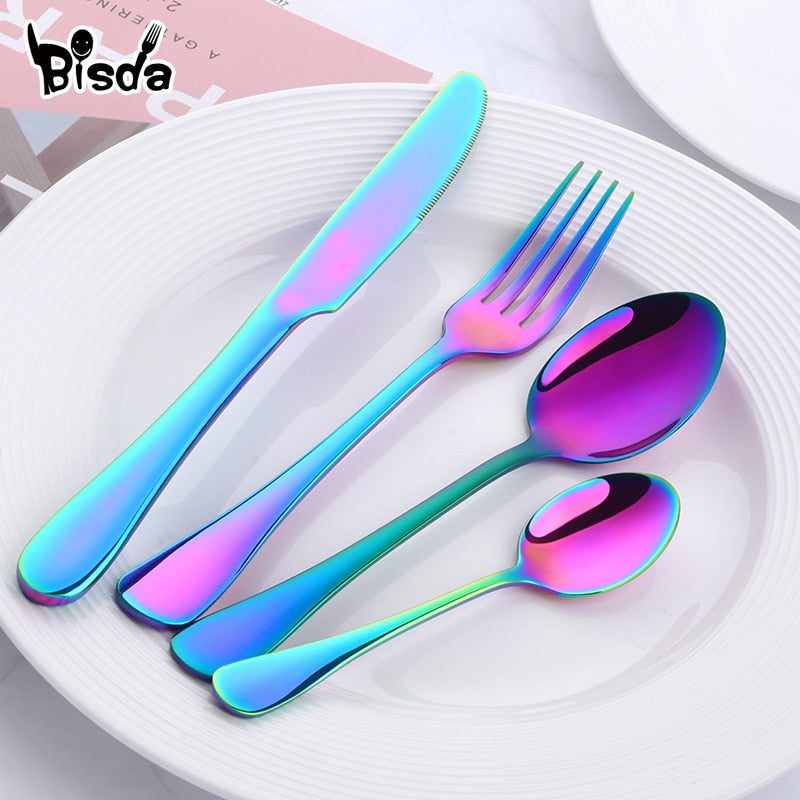 Elegant Cutlery Set 4pcs