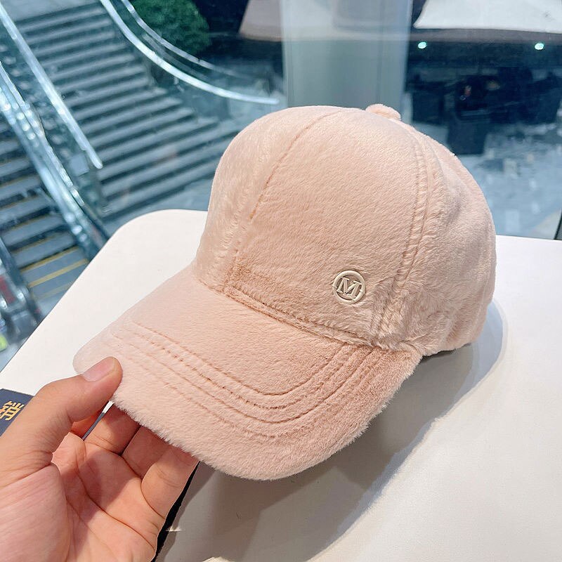 Versatile Baseball Cap Plush Hat