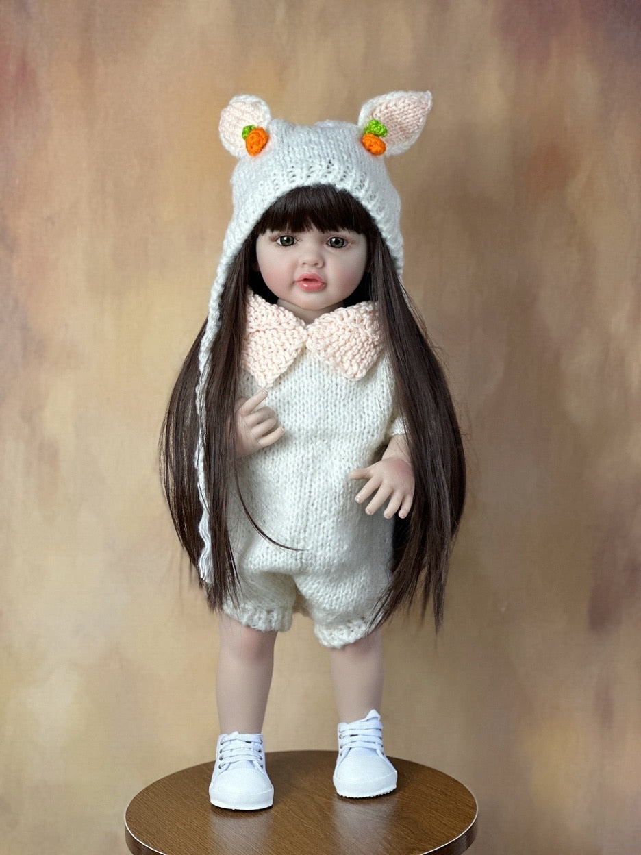 Reborn Baby Doll Full Body Soft Silicone