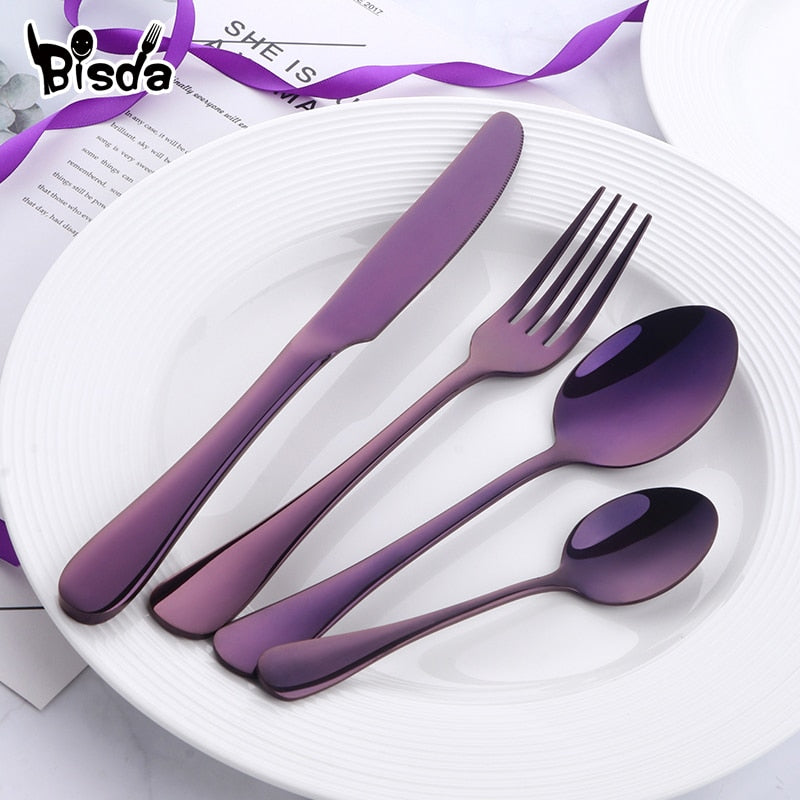 Elegant Cutlery Set 4pcs