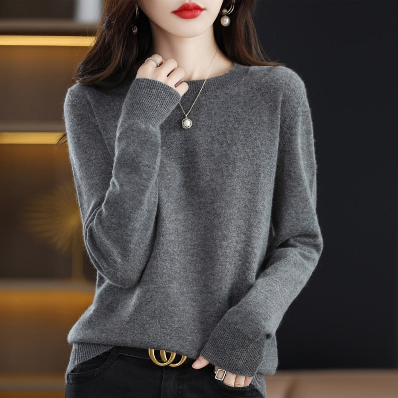 Women's Extra Fine Merino Wool Sweater