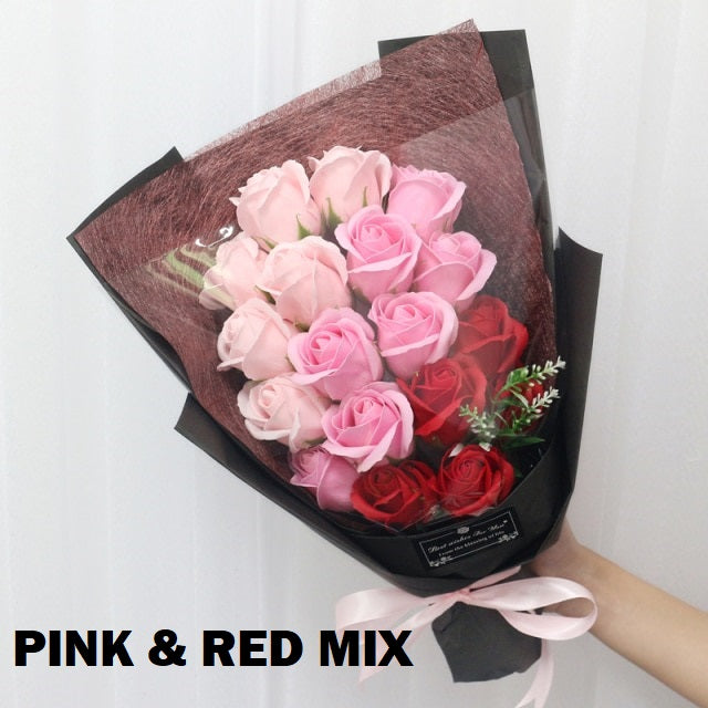 Handmade Soap Roses Bouquet (Delivery)