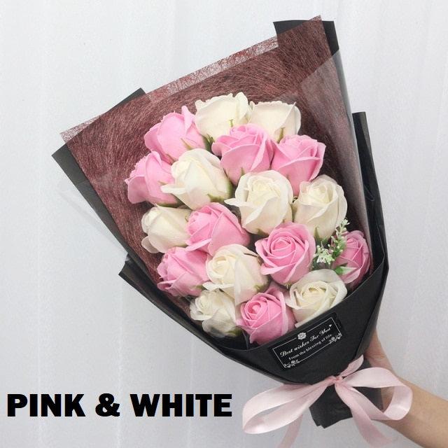 Handmade Soap Roses Bouquet (Delivery)