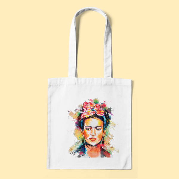 Frida Kahlo Canvas Tote Bag