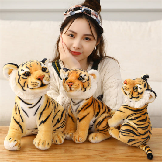 Baby Tiger Cub Plush Stuffed Toy