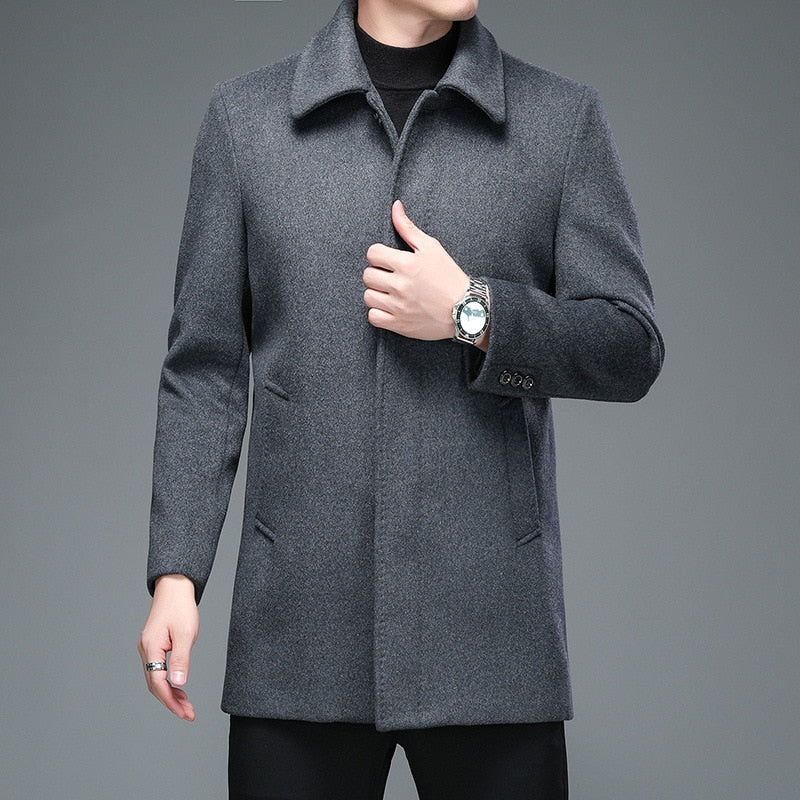 Men's Winter Long Jacket