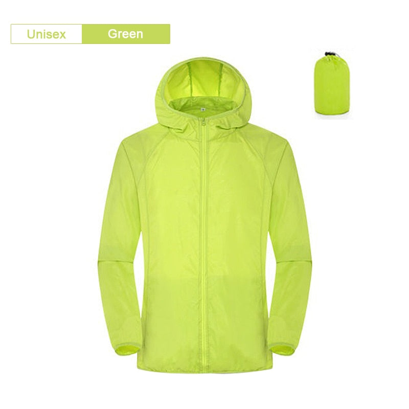 Windbreaker Sports Hoodie Jacket for Men and Women