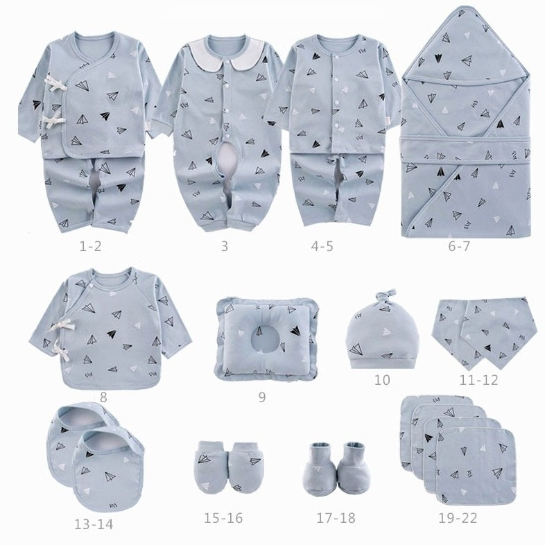 Newborn Maternity Cotton Kit - 22 Pieces