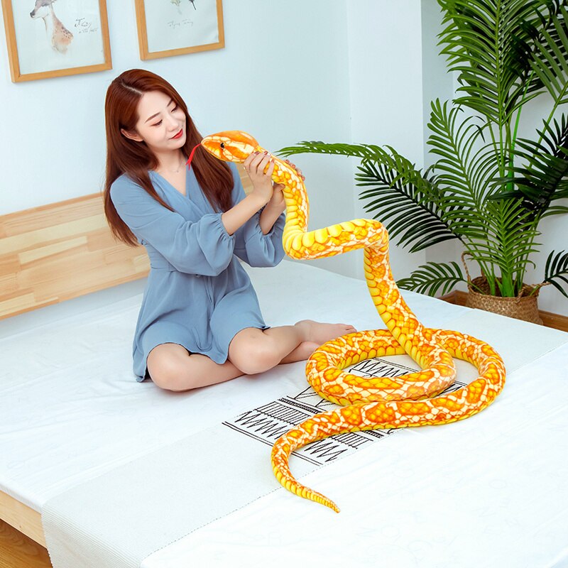 Giant Snake Python Plush Stuffed Toy