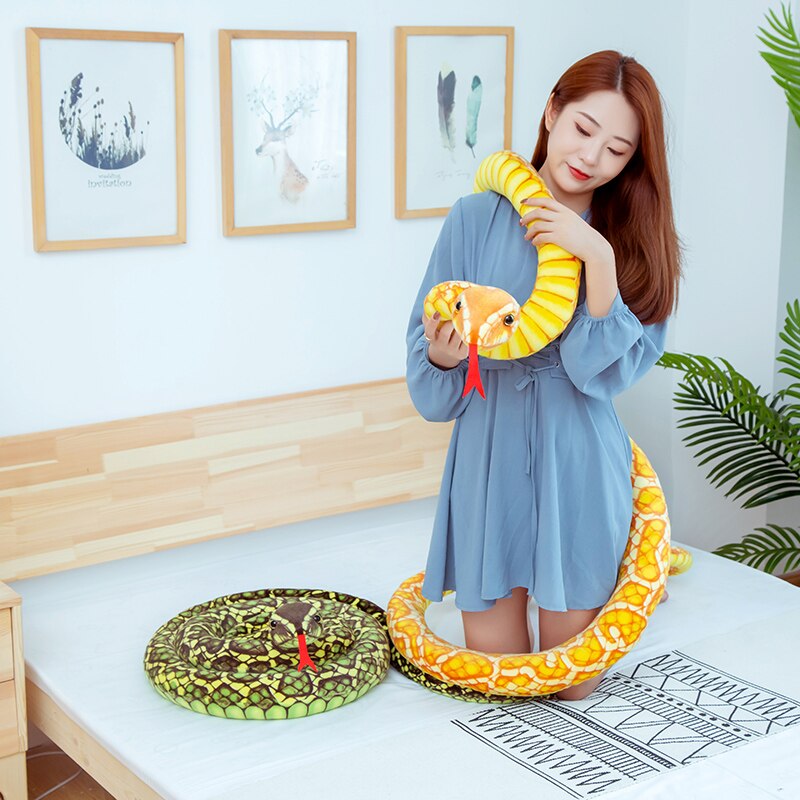 Giant Snake Python Plush Stuffed Toy