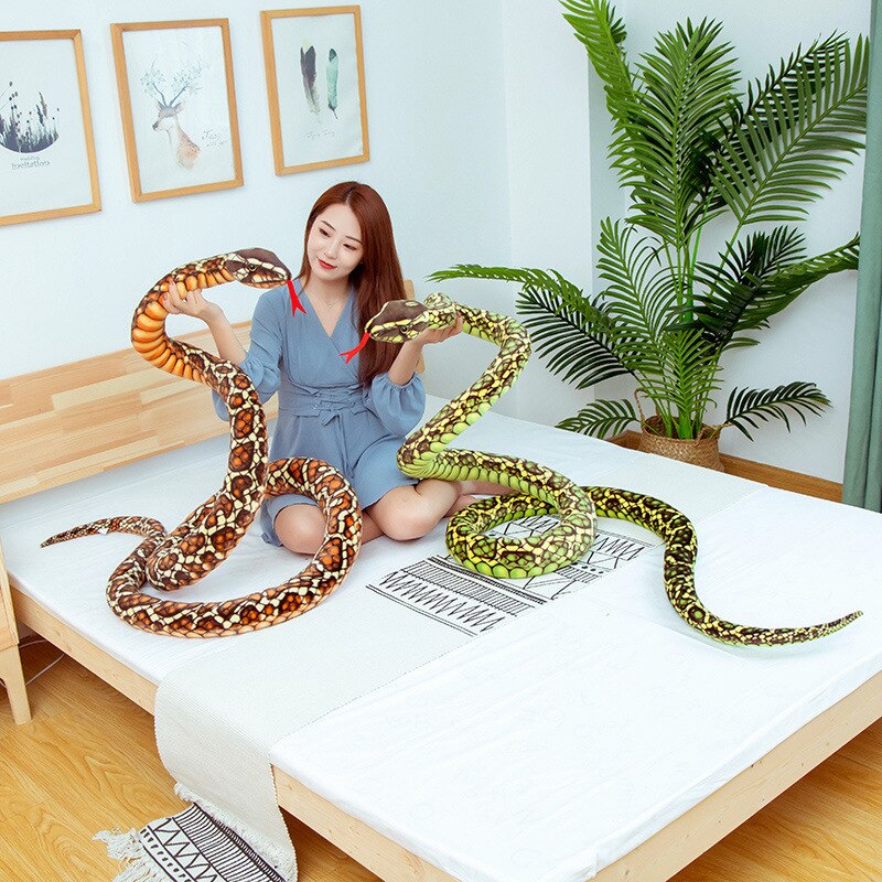 Giant Snake Python Plush Stuffed Toy