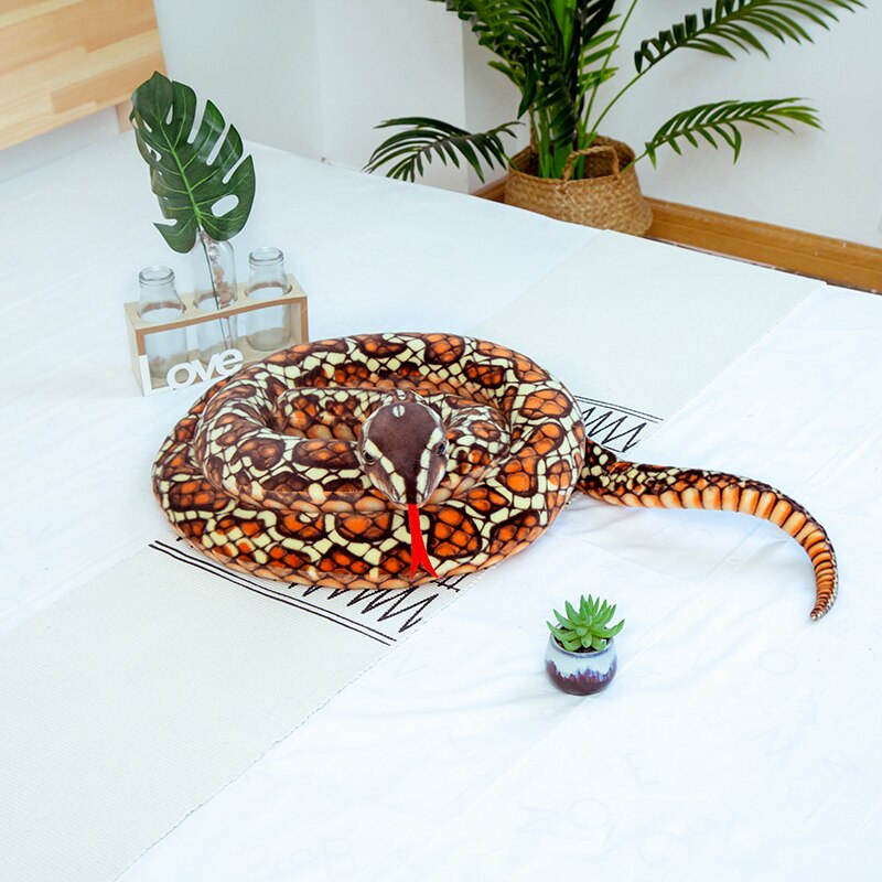 Giant Snake Python Plush Stuffed Toy