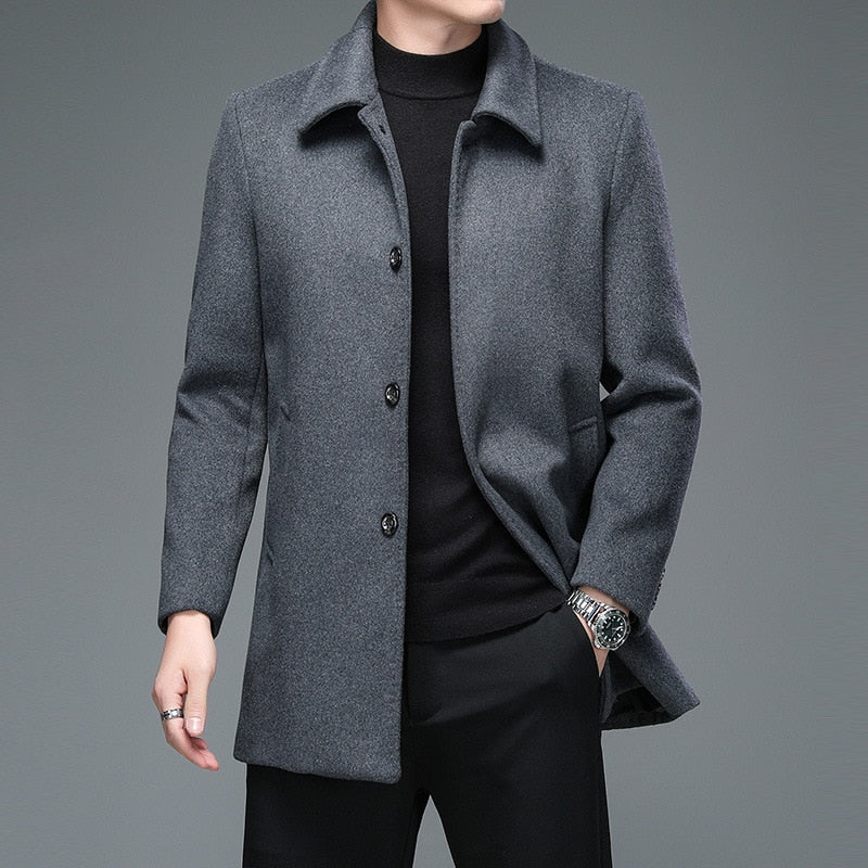 Men's Winter Long Jacket