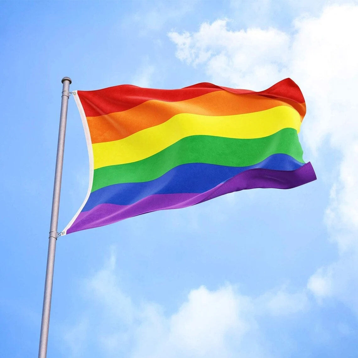 Large Polyester Pride Flag LGBTQ+ Community