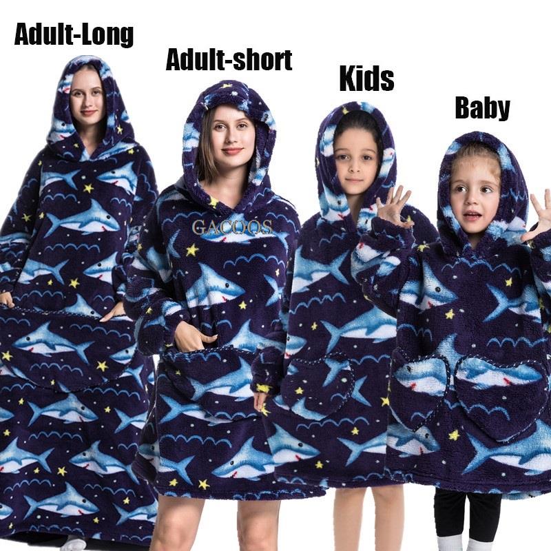 Kids & Baby Extra Long Winter Hoodies