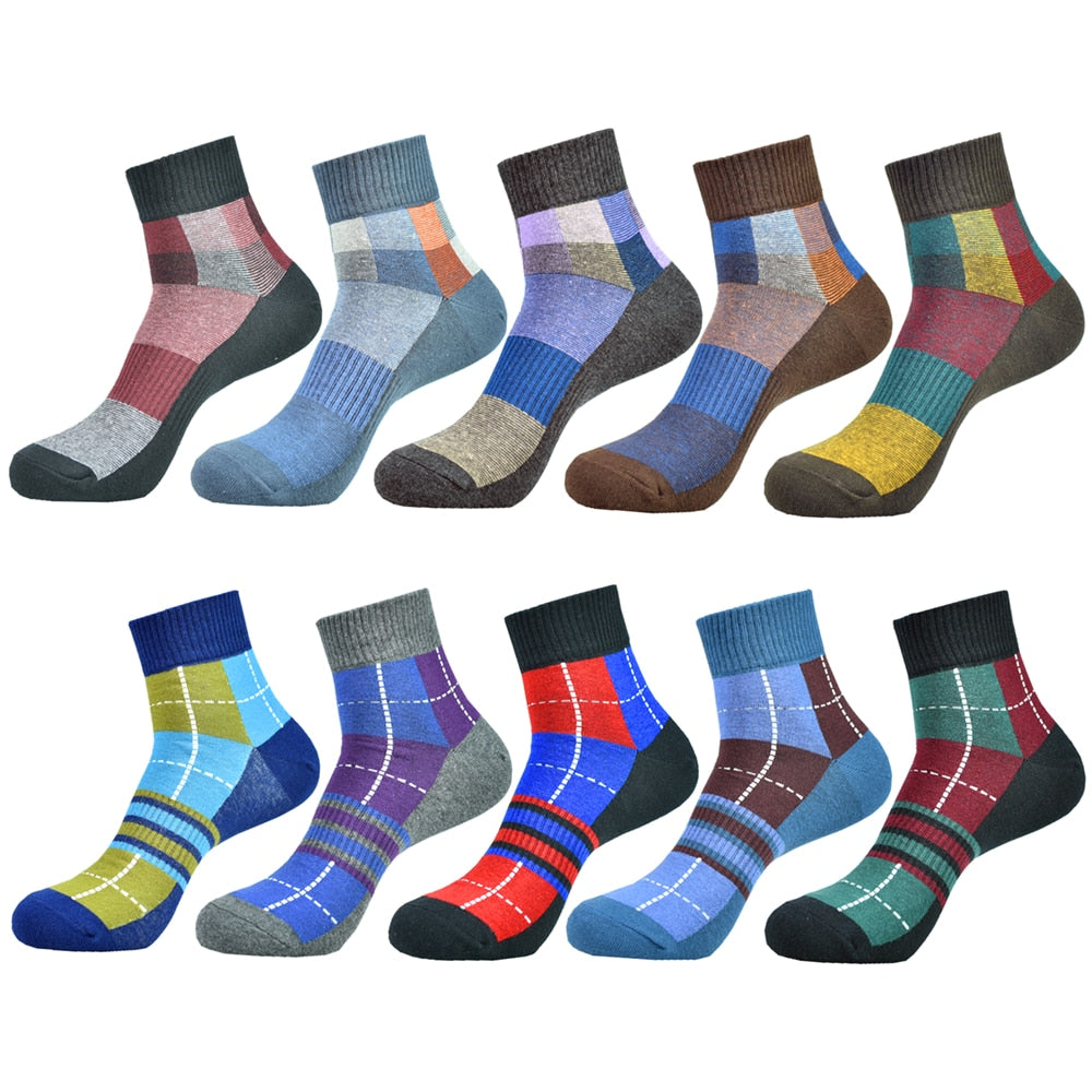 High-Quality Men's Cotton Sock Pack