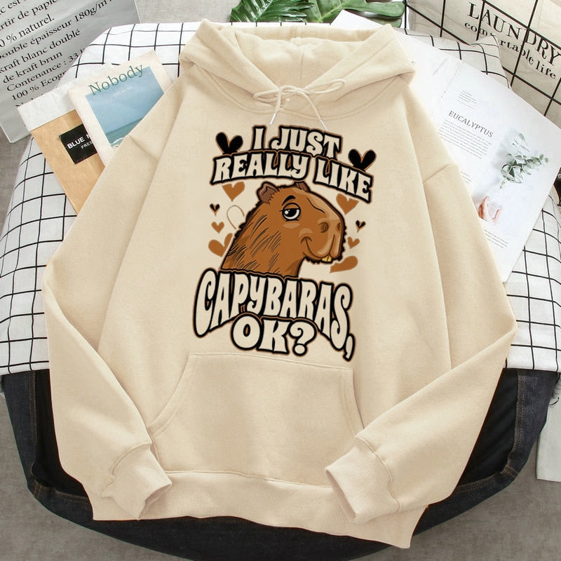 Capybara Oversized Hoodie Collection