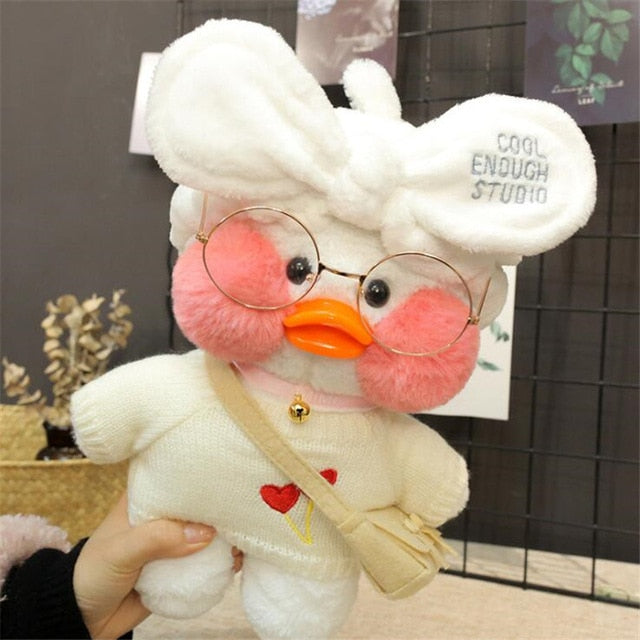 Lalafanfan Cafe Duck Plush Stuffed Toy