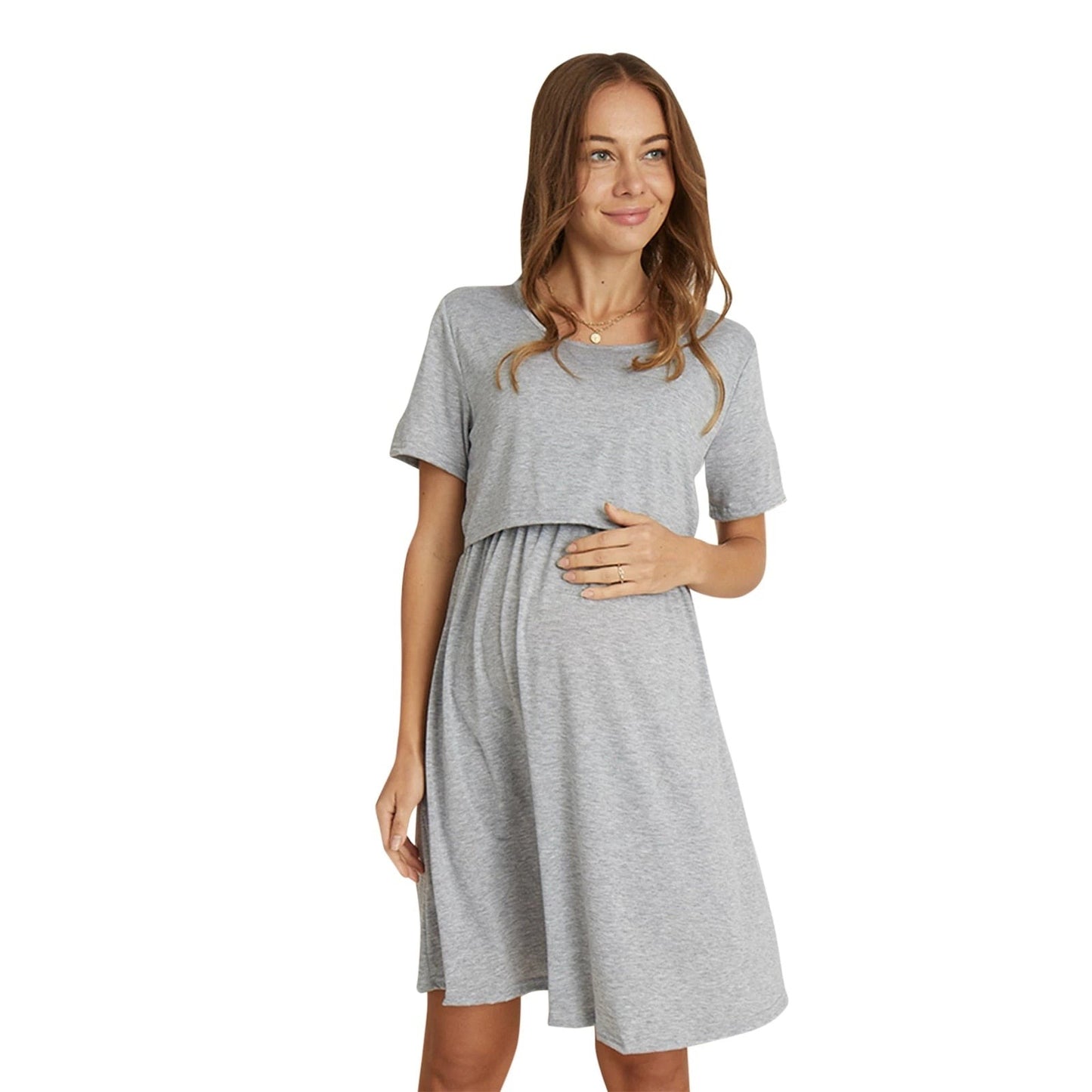 Smallshow Maternity Nursing Dresses