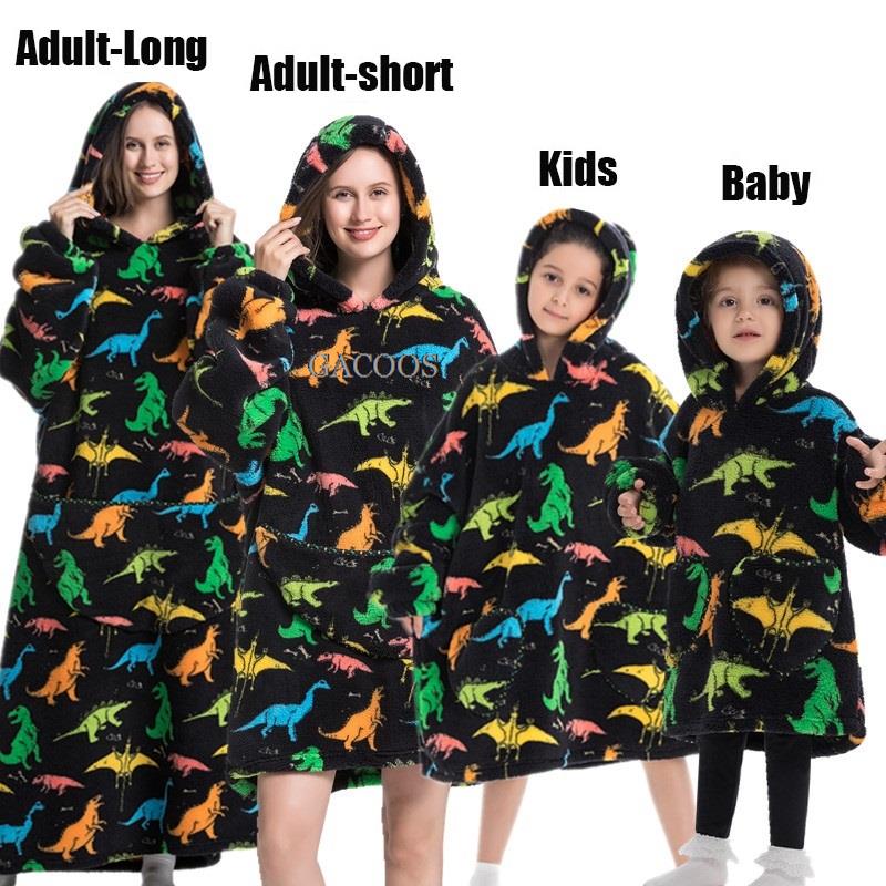 Extra Long Winter Hoodies for Adults