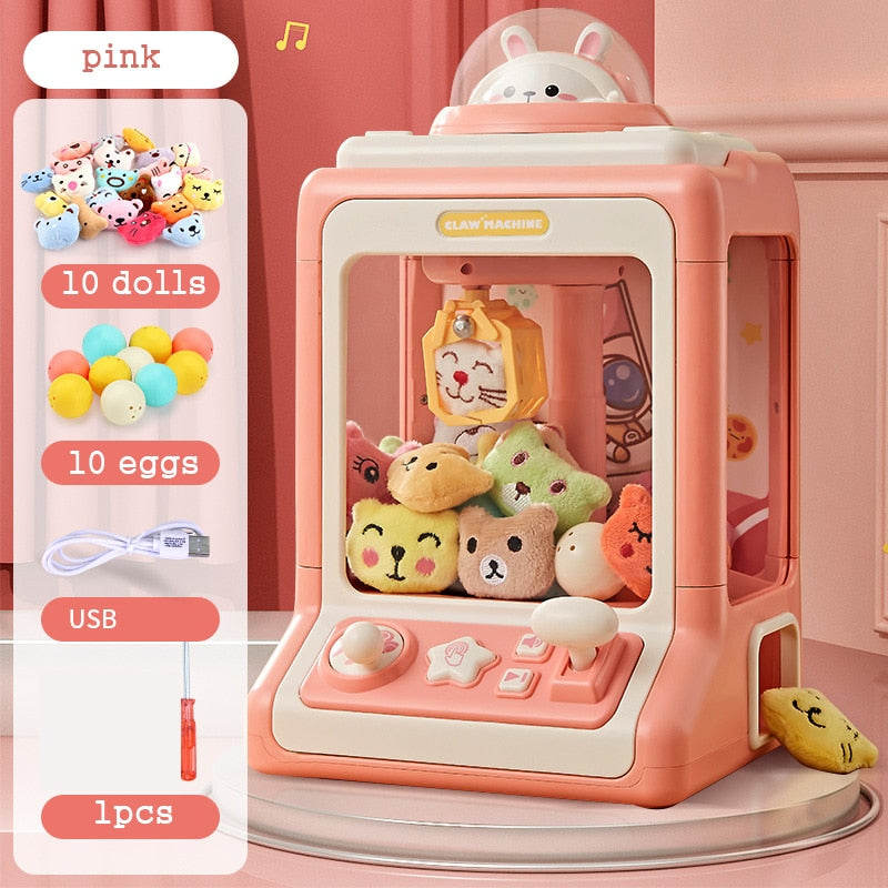 Cartoon Doll Automatic Claw Game Machine