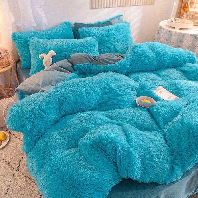 Luxury Plush Winter & Autumn Bedding Cover Set