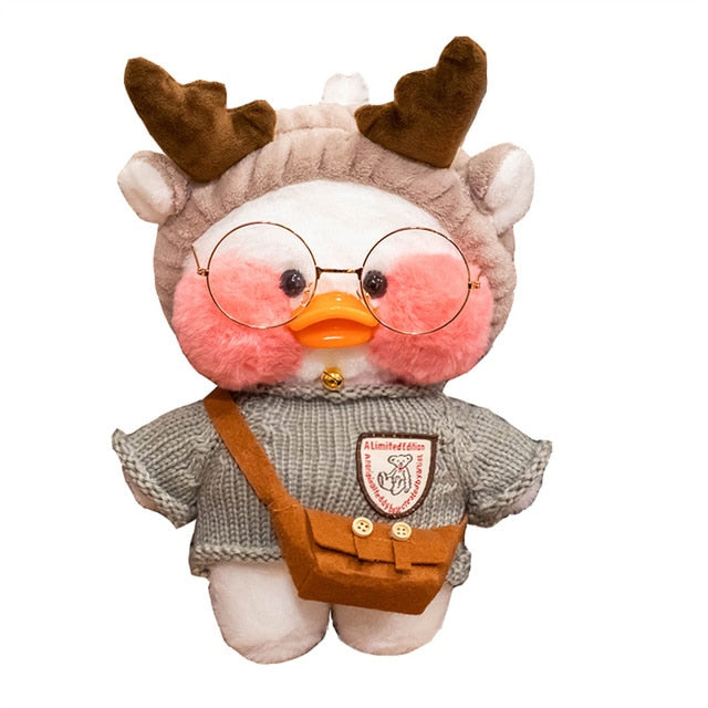 Lalafanfan Cafe Duck Plush Stuffed Toy