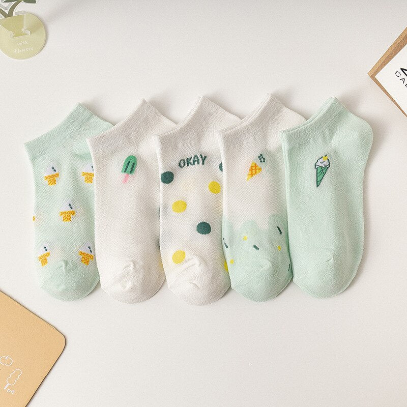 Cotton Socks Pack (5 pairs)