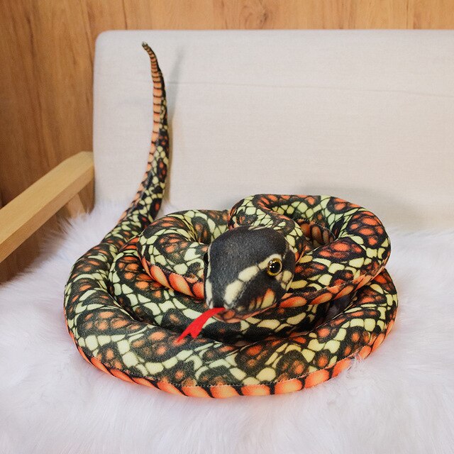 Giant Snake Python Plush Stuffed Toy