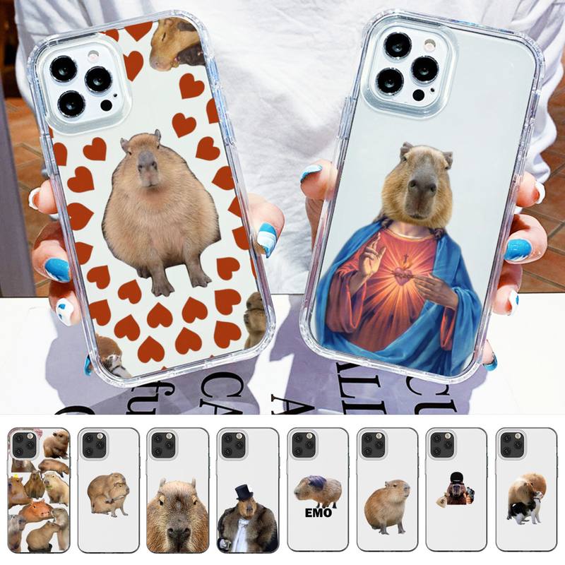 Cute Capybara Mobile Phone Case for iPhone