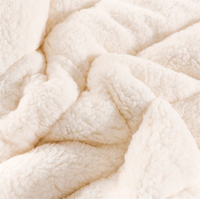 Fleece Soft Three Layer Warm Blanket