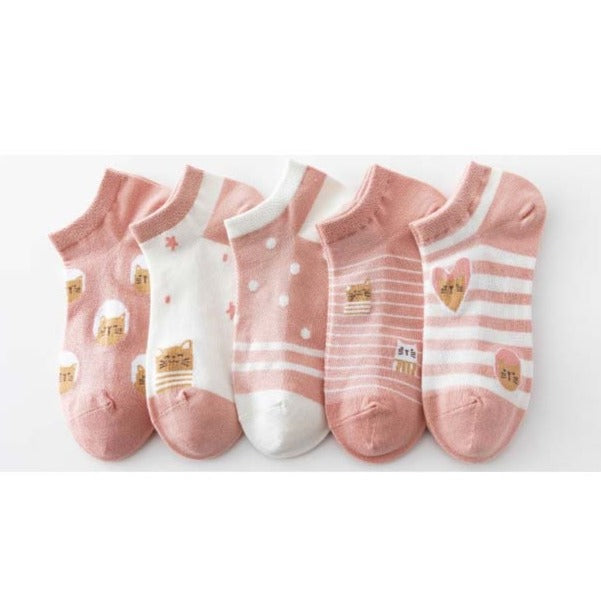 Cotton Socks Pack (5 pairs)