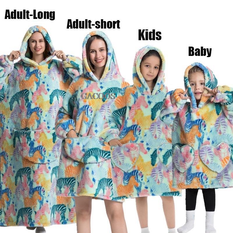 Kids & Baby Extra Long Winter Hoodies