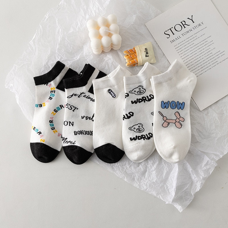 Cotton Socks Pack (5 pairs)