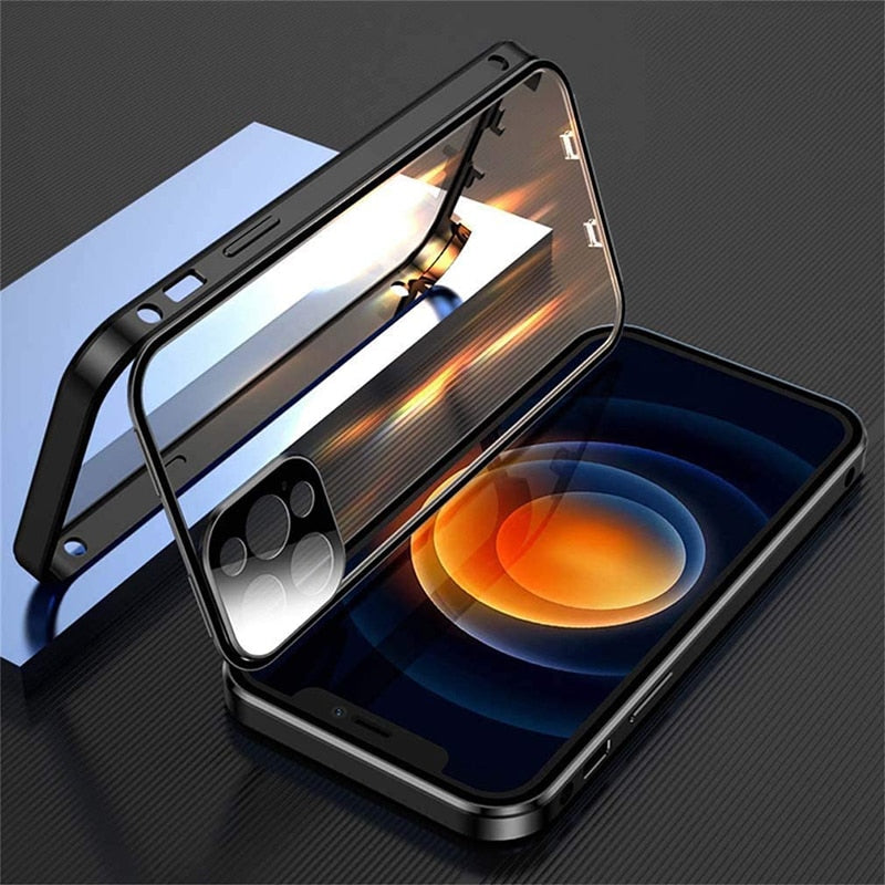 Transparent 360° iPhone Case with Lens Protection