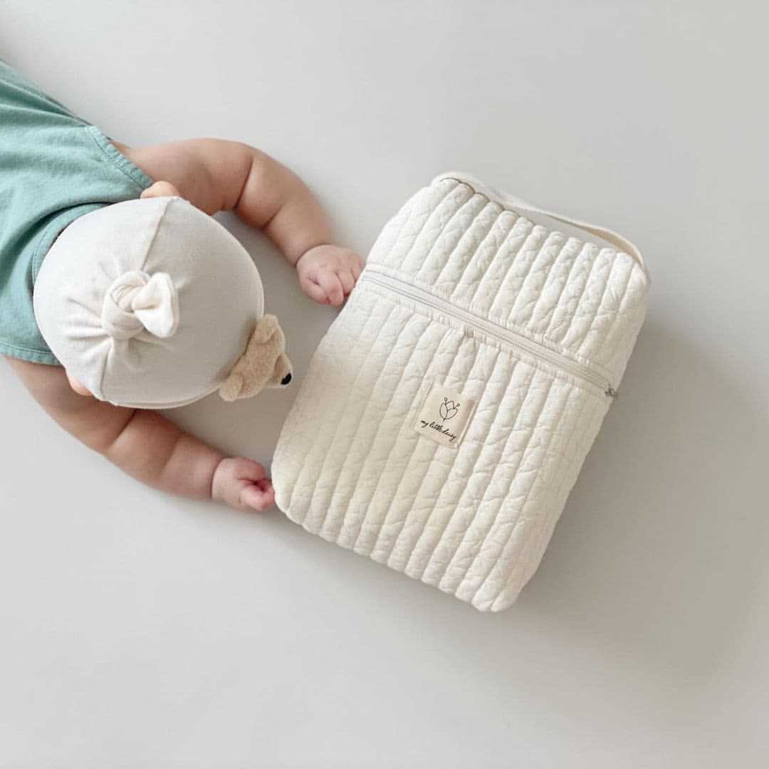 Multifunctional Mummy Bag - Cotton Portable Baby Diaper Bag