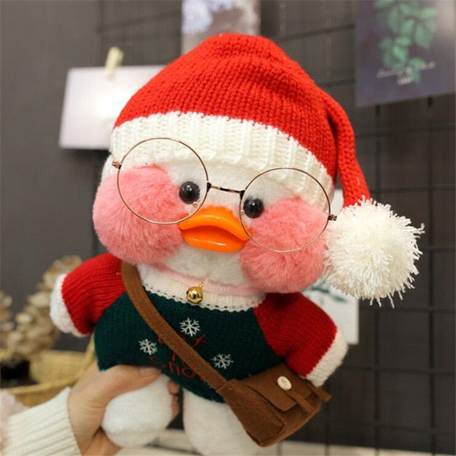 Lalafanfan Cafe Duck Plush Stuffed Toy