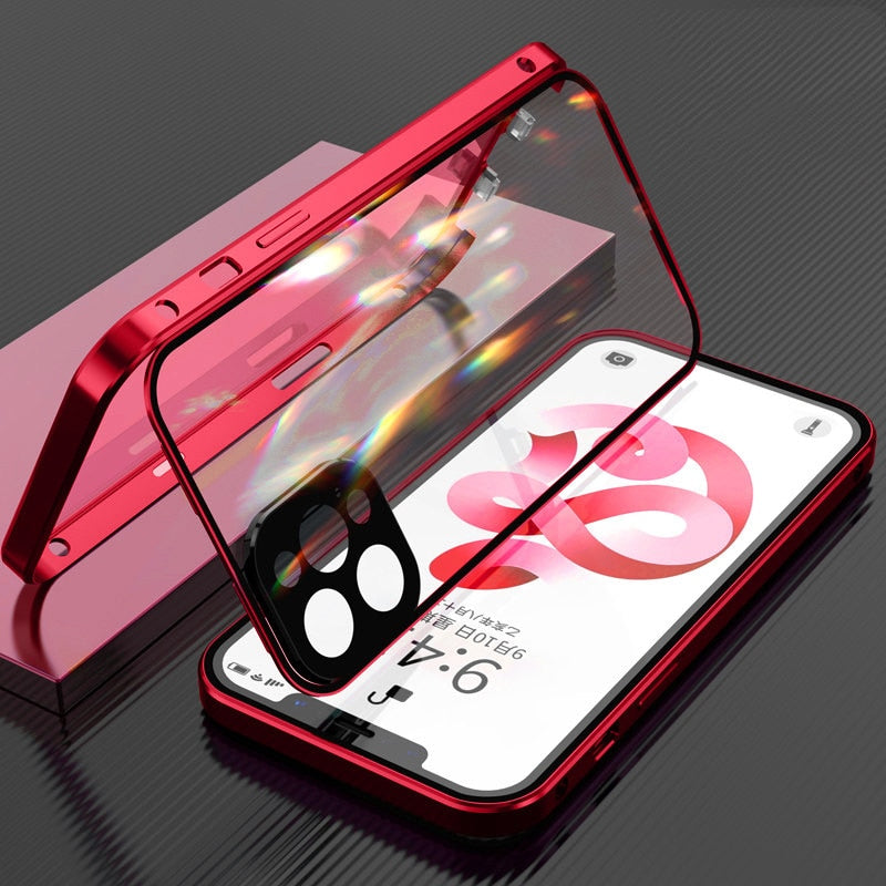 Transparent 360° iPhone Case with Lens Protection