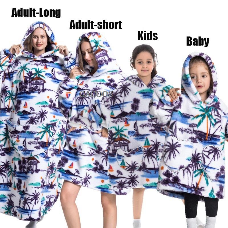 Extra Long Winter Hoodies for Adults