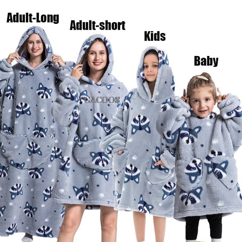 Extra Long Winter Hoodies for Adults