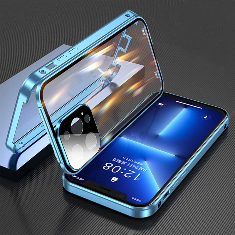 Transparent 360° iPhone Case with Lens Protection