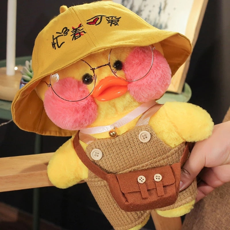 Lalafanfan Cafe Duck Plush Stuffed Toy