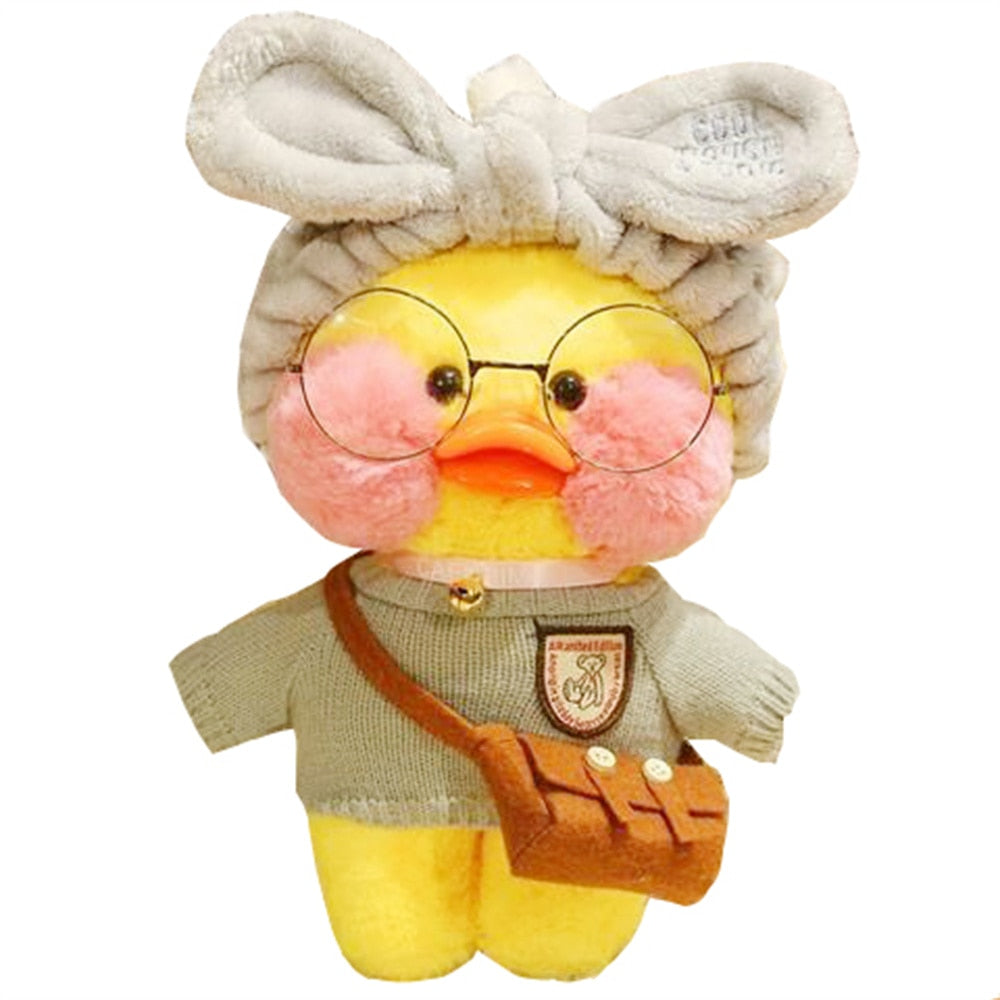 Lalafanfan Cafe Duck Plush Stuffed Toy