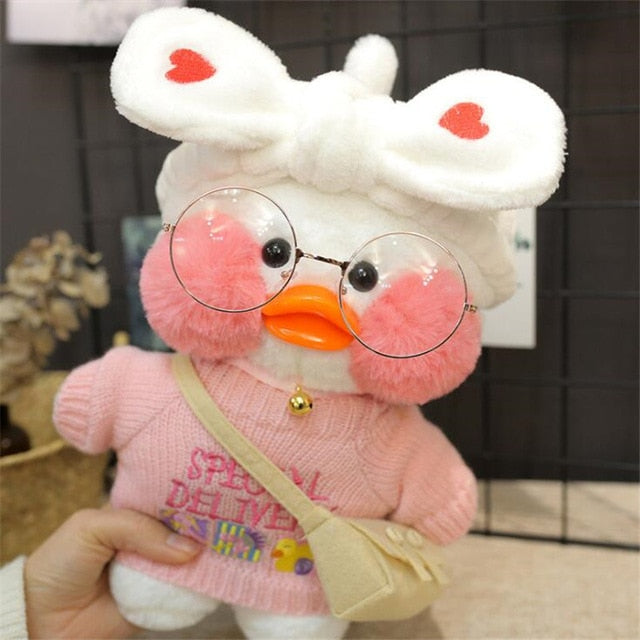 Lalafanfan Cafe Duck Plush Stuffed Toy