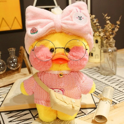 Lalafanfan Cafe Duck Plush Stuffed Toy